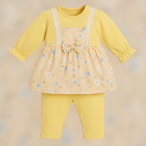 Floral Elegance Baby Girl Outfit