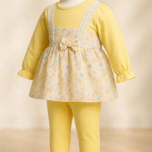 Floral Elegance Baby Girl Outfit